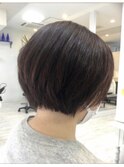 こなれ感◎大人かわいい前下がりショートボブ【屋代】