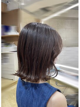 ヘアーサロン タカヒロ(Hair Salon TAKAHIRO) 外ハネラベンダーカラー