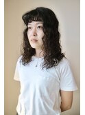ロングヘアのカーリースタイル!