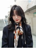 韓国風ツヤ暗髪