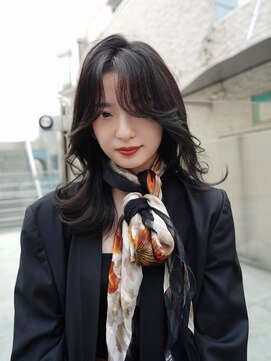 ログ オモテサンドウ(L.O.G OMOTESANDO) 韓国風ツヤ暗髪