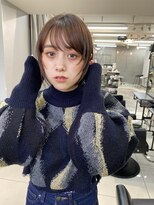 ヴェイン 渋谷(vain)&nbsp;顔周りレイヤー×ショートボブ