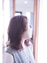 トゥーユー(to You)&nbsp;春カラーミディアムコテ巻スタイル