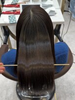 ロンドメリア 天神大名店(Lond Melia)&nbsp;★ミディアムヘア暗めカラーグランマッシュデザインカラー艶髪★