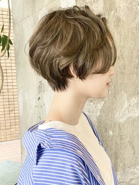 ロビー 表参道(ROBBY) 大人マッシュショート/丸みショート/イメチェン/30代40代50代