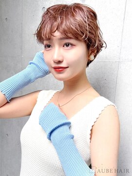 オーブ ヘアー フェアリー 鹿児島店(AUBE HAIR fairy) 20代・30代_マッシュショートパーマ