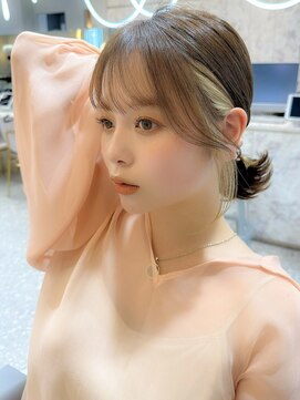 シーシンジュク 新宿南口(Sea shinjuku) 大人ガーリー×ブリーチなし◎前髪/顔周り×韓国ロング[新宿]