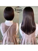 ショートボブ→憧れのロングヘアに♪【シールエクステ】