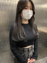 ボアップ(boappu)&nbsp;#ロングヘア#グレージュ#グレーカラー#ワンカール