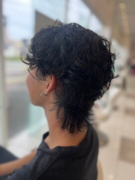 アース 浜松志都呂店(HAIR&MAKE EARTH) メンズマッシュウルフ