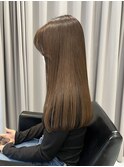 髪質改善酸性ストレートでクセのない艶々ストレートヘアに♪