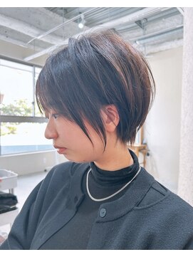 ハツメイ 川崎西口店(HATSUMEI) 【丸み可愛いショートボブ】