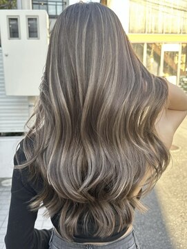 スティロ(stylo) ハイライトカラーグレージュベージュケアブリーチダブルカラー