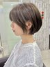  【しらさん指名】似合わせカット＋カラー＋髪質整形TR+キラ水￥31680→￥19800
