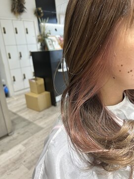 アドール オブ ヘアー ADORE OF HAIR ハイライト＆イヤリングカラー