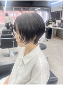シャギーショートボブ