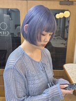 シエン 恵比寿(CIEN)&nbsp;ブルーパープル/ブリーチカラー/ケアブリーチ/ハイトーンカラー