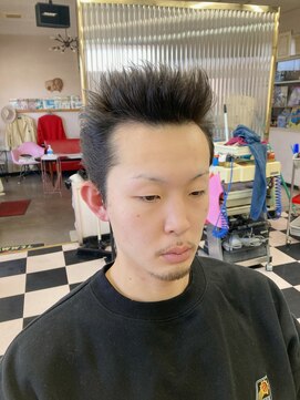 ハウディー(HOWDY) リーゼント風スパイキーショート【HOWDY前橋店】