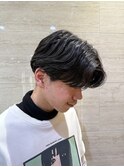 ニュアンスパーマ/センターパート/河崎祐矢/大船