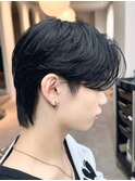 【AYUKI】前下がりセンターパート&透明感カラー