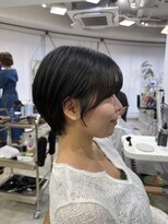 メモリーズ 表参道(Memories) 骨格補正の丸みショート×サイドバングで360°美シルエット♪