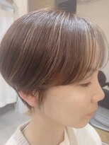 イズランドヘアー(Izland hair)&nbsp;ハイライト×マッシュショート