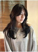 レイヤー/顔まわりレイヤー/フェイスレイヤー/ブリーチなし