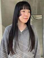 テトヘアー(teto hair) 姫カット スーパーロング 個性的 ロングヘア