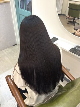ツヤサラ縮毛矯正/リタッチ縮毛矯正