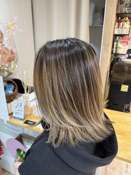 ハイライトバレイヤージュ