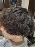 メンズパーマ+似合わせカット
