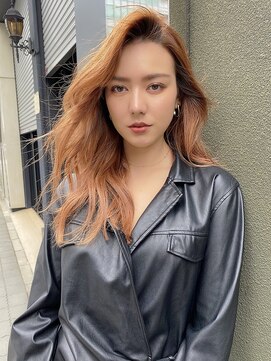 アクシス ナゴヤ(AXIS NAGOYA) 北野イメチェン/ピンクベージュ/アンブレラカラー/前髪/名駅