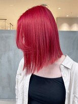 シオン(shion) ベビーピンクミルクティーピンクこなれミディ_ba524881
