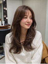 シュモレ フェリーク 検見川店&nbsp;ミルクティーブロンド/ダークブルー/デジタルパーマ/新検見川