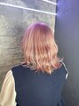 プライズ アイリス 池袋東口店(prize Iris) 柔らかい発色で肌馴染みのいいピンクベージュ♪【池袋ブリーチ】
