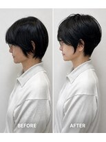 テルミークリニカルデザイン 千里中央店 50代ショートひし形ショート