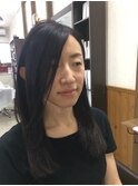 上質 艶髪ストレート