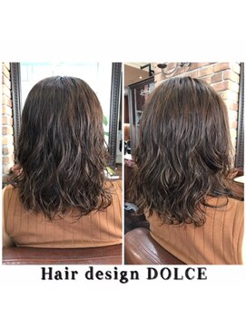 ヘアー デザイン ドルチェ(Hair design DOLCE) パーマスタイル