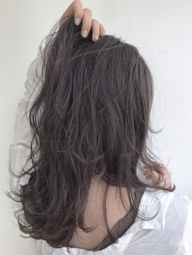 デコラ DECOR ミルクティーカラー × レイヤーカット