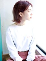 バース(BIRTH)&nbsp;天神【BIRTH】ウルフボブ×ピンクベージュ 2