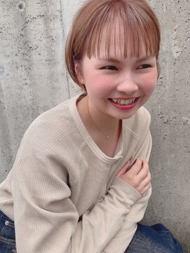 ヘアークープ(hair qoop) 幅広バングショート