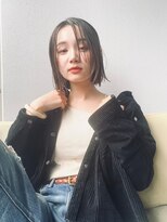 アメリ 新宿(Ameri)&nbsp;Ameri 透け感ミディ　イルミナカラー　【新宿】