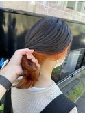 レイヤーカットイヤリングカラーインナーカラーケアブリーチ