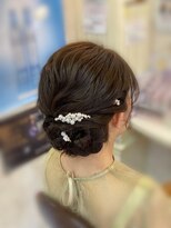 美容室 ティンカーベル&nbsp;シニヨンヘア