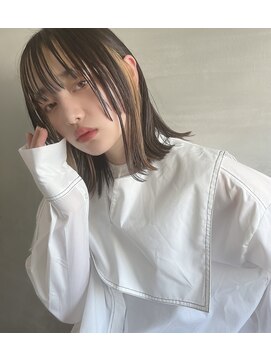 シー(CIE) 切りっぱなしボブぷつっとライン★川地