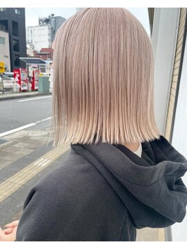ブリックバイブレイス 千葉 千葉中央(brick by brace) ブロンドボブ