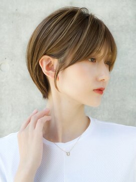 エインアンリー 表参道(AIN.ANLY.) 前髪あり大人ショート20代30代40代【AIN.表参道】川原大地