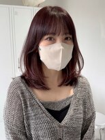 ヨロ 小岩(YOLO) レイヤーカットハイライトショートヘアイルミナカラーオージュア