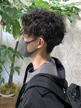 リスタバイネオリーブ 浅草(Re:sta by neolive) ソフトツイスパツイストスパイラル縦落ちツイスパメンズパーマ