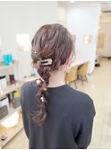 結婚式ヘアセット